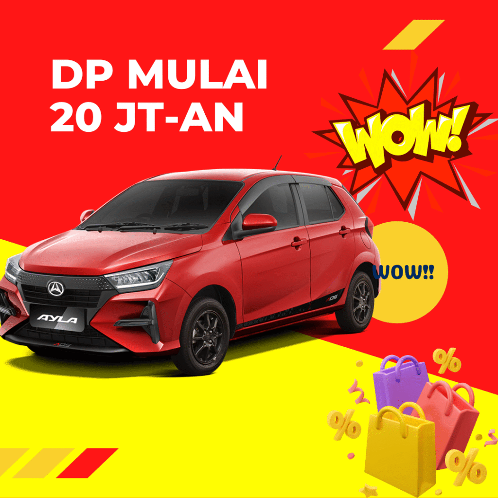 dealer daihatsu jakarta barat - harga ayla - kredit ayla
